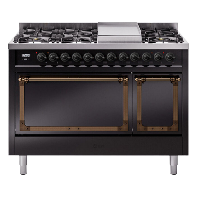 Nostalgie II Noblesse 48 inch Dual Fuel Range UN48FQNMPBKB