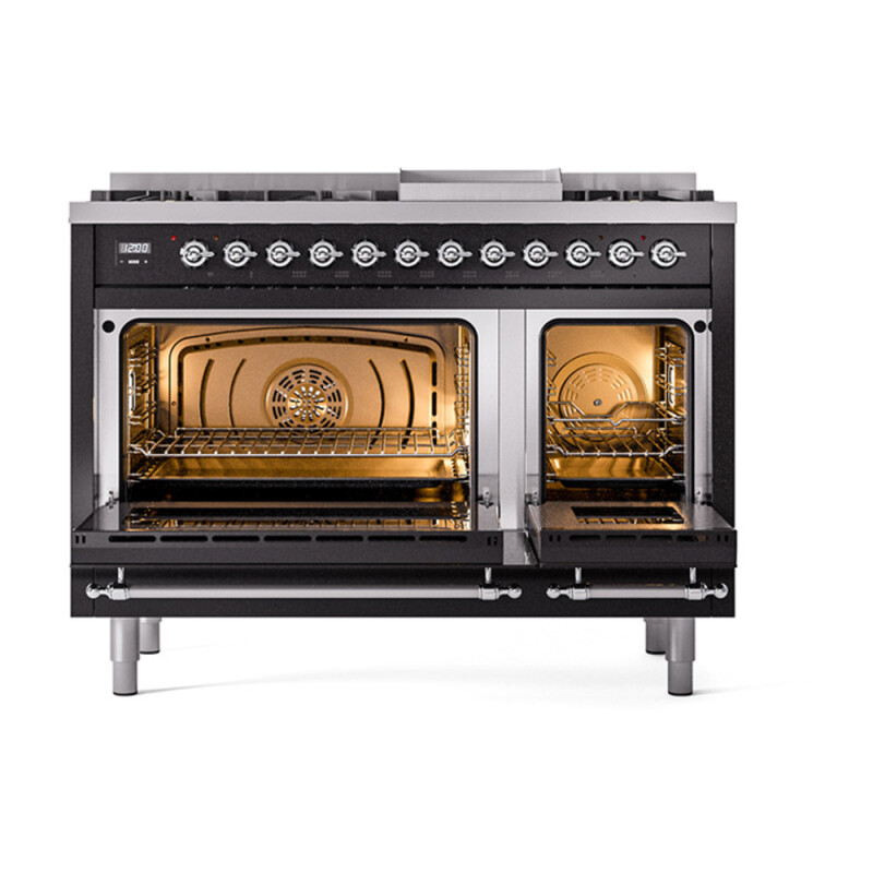 Nostalgie II Noblesse 48 inch Dual Fuel Range UN48FQNMPBKC