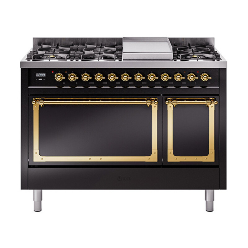 Nostalgie II Noblesse 48 inch Dual Fuel Range UN48FQNMPBKG