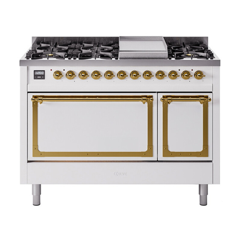 Nostalgie II Noblesse 48 inch Dual Fuel Range UN48FQNMPWHG