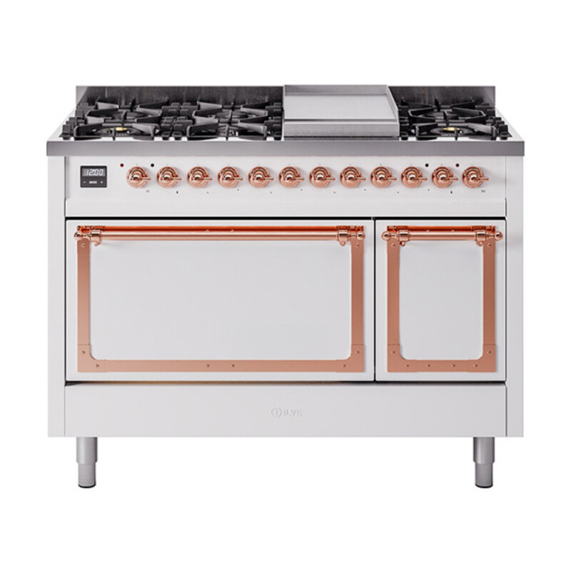Nostalgie II Noblesse 48 inch Dual Fuel Range UN48FQNMPWHP