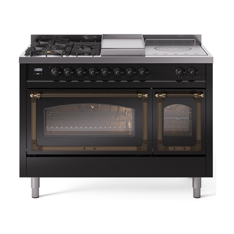 Nostalgie II Noblesse 48 inch Dual Fuel Range UN48FSNMPBKB