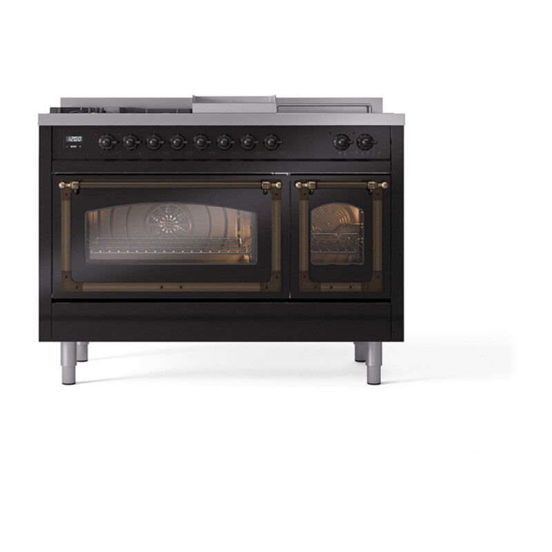 Nostalgie II Noblesse 48 inch Dual Fuel Range UN48FSNMPBKB