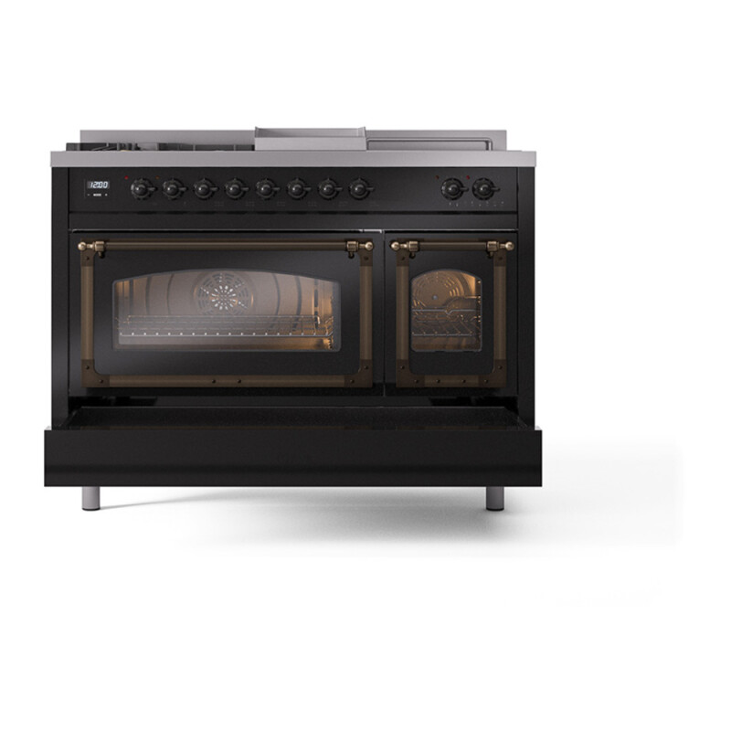 Nostalgie II Noblesse 48 inch Dual Fuel Range UN48FSNMPBKB