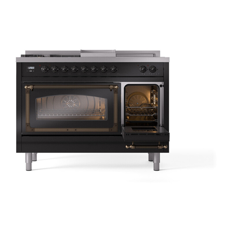 Nostalgie II Noblesse 48 inch Dual Fuel Range UN48FSNMPBKBLP