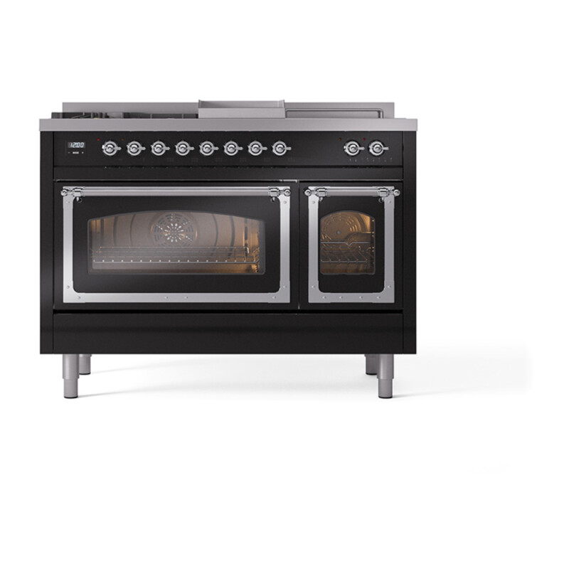 Nostalgie II Noblesse 48 inch Dual Fuel Range UN48FSNMPBKCLP