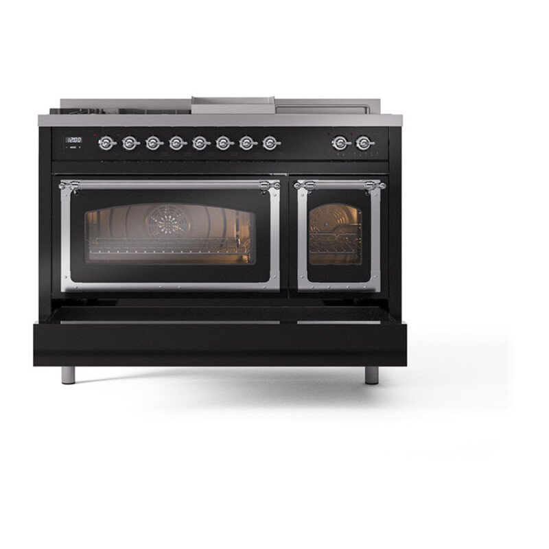 Nostalgie II Noblesse 48 inch Dual Fuel Range UN48FSNMPBKCLP