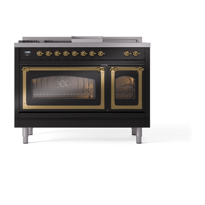 Nostalgie II Noblesse 48 inch Dual Fuel Range UN48FSNMPBKG