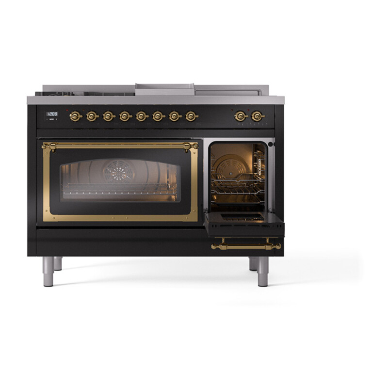 Nostalgie II Noblesse 48 inch Dual Fuel Range UN48FSNMPBKG