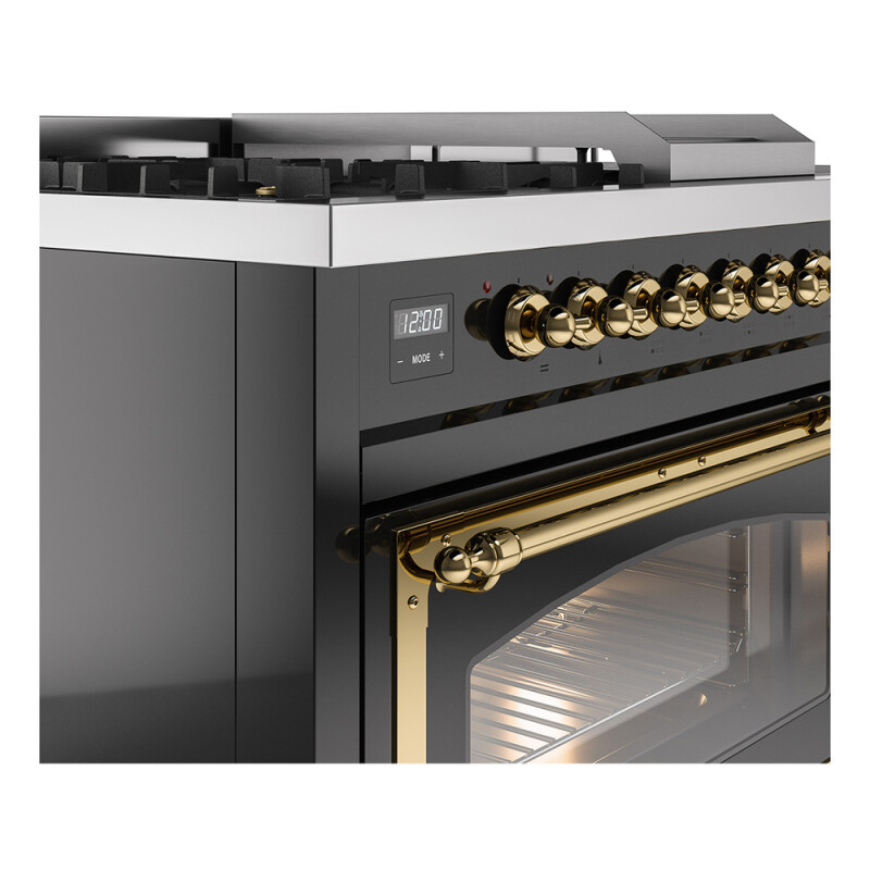 Nostalgie II Noblesse 48 inch Dual Fuel Range UN48FSNMPBKG
