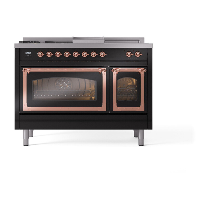 Nostalgie II Noblesse 48 inch Dual Fuel Range UN48FSNMPBKPLP