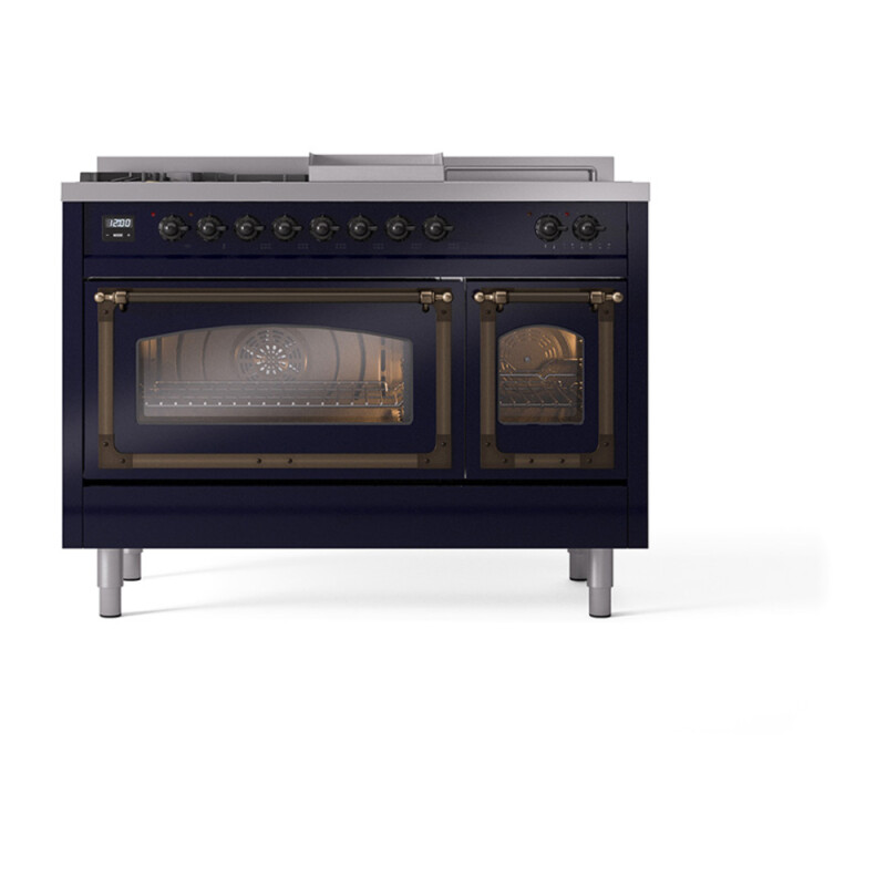 Nostalgie II Noblesse 48 inch Dual Fuel Range UN48FSNMPMBB