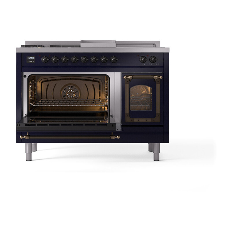 Nostalgie II Noblesse 48 inch Dual Fuel Range UN48FSNMPMBB