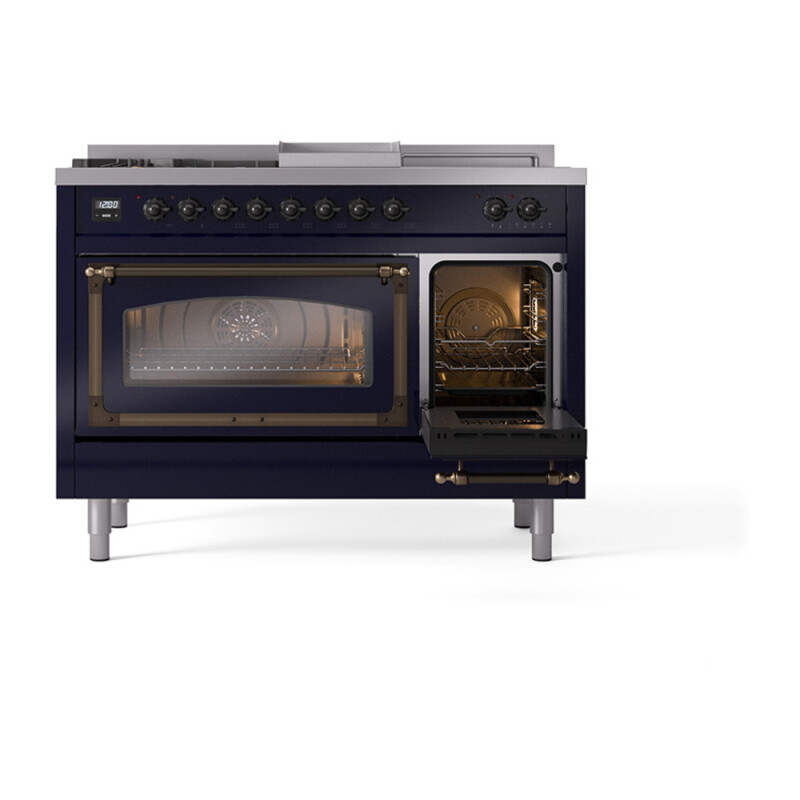 Nostalgie II Noblesse 48 inch Dual Fuel Range UN48FSNMPMBB