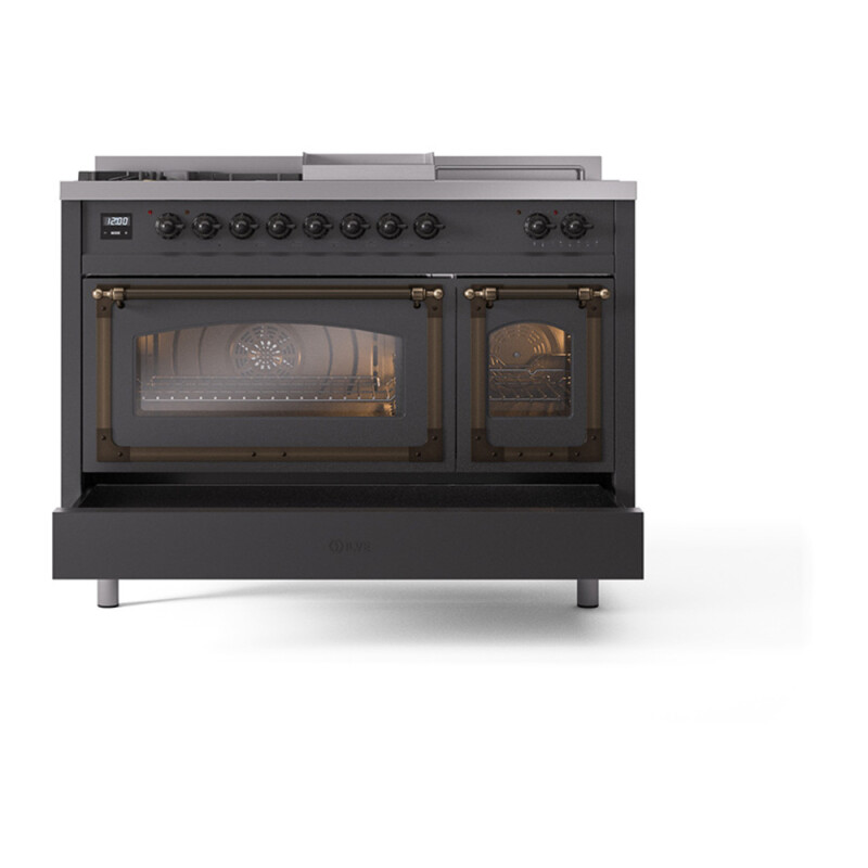 Nostalgie II Noblesse 48 inch Dual Fuel Range UN48FSNMPMGB