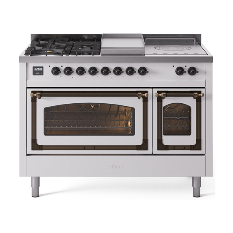Nostalgie II Noblesse 48 inch Dual Fuel Range UN48FSNMPWHB