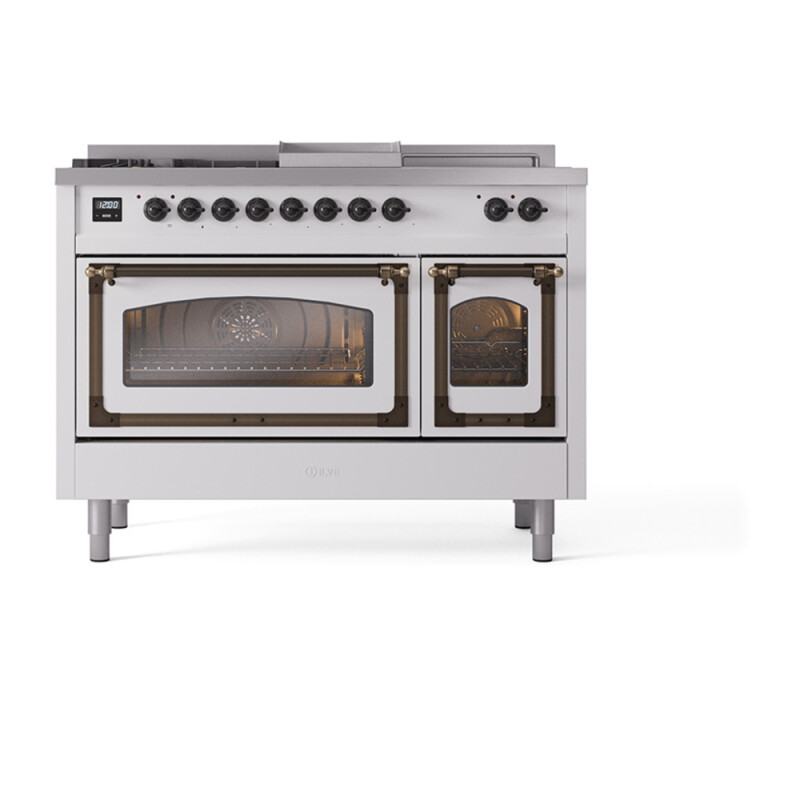 Nostalgie II Noblesse 48 inch Dual Fuel Range UN48FSNMPWHB