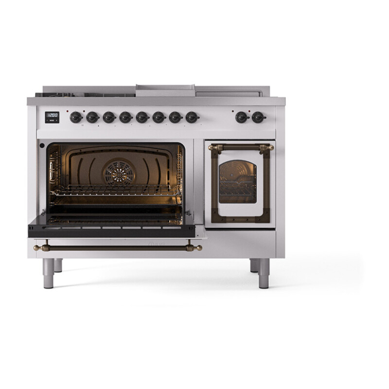 Nostalgie II Noblesse 48 inch Dual Fuel Range UN48FSNMPWHB