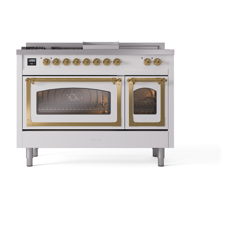 Nostalgie II Noblesse 48 inch Dual Fuel Range UN48FSNMPWHGLP