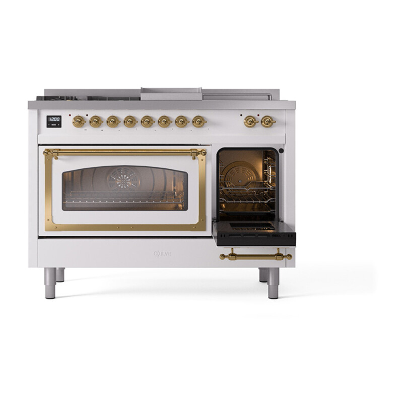 Nostalgie II Noblesse 48 inch Dual Fuel Range UN48FSNMPWHGLP