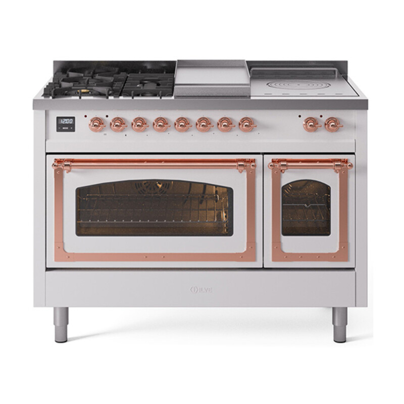 Nostalgie II Noblesse 48 inch Dual Fuel Range UN48FSNMPWHP
