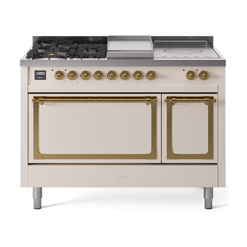 Nostalgie II Noblesse 48 inch Dual Fuel Range UN48FSQNMPAWG