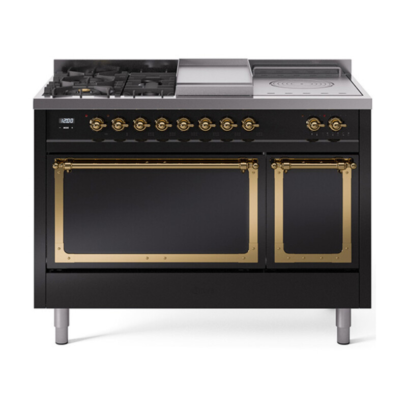 Nostalgie II Noblesse 48 inch Dual Fuel Range UN48FSQNMPBKGLP