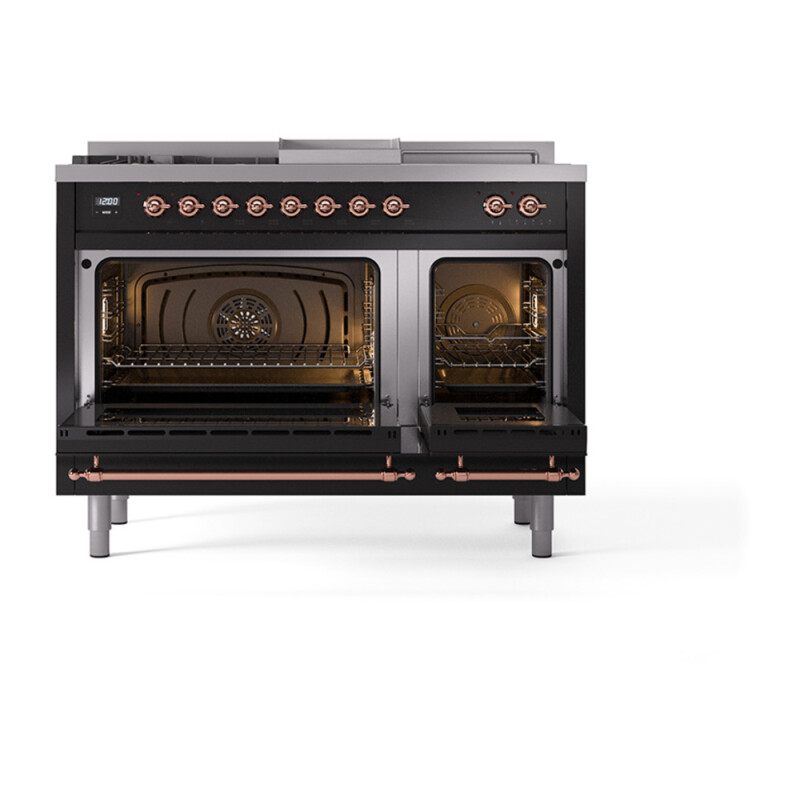Nostalgie II Noblesse 48 inch Dual Fuel Range UN48FSQNMPBKPLP