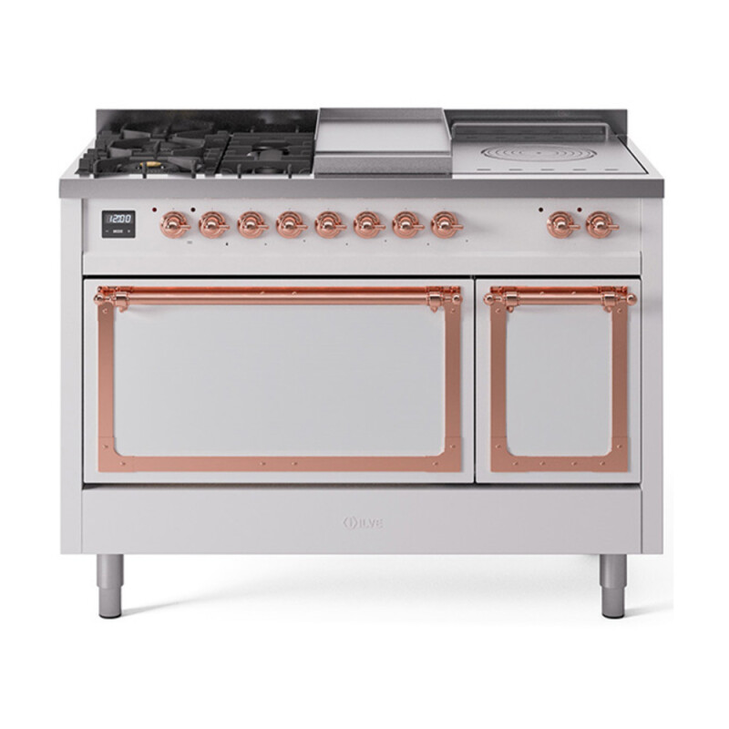 Nostalgie II Noblesse 48 inch Dual Fuel Range UN48FSQNMPWHPLP