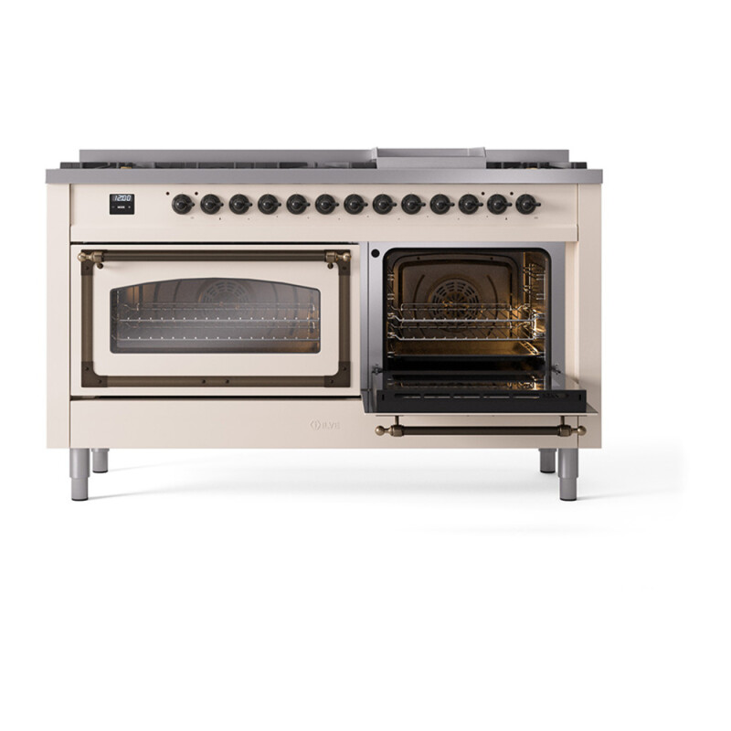 Nostalgie II Noblesse 60 inch Dual Fuel Range UN60FNMPAWB