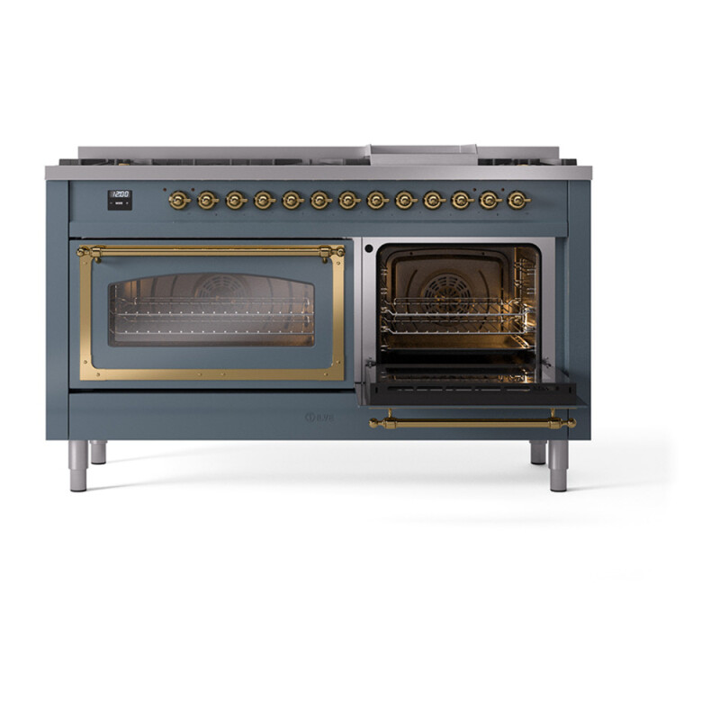 Nostalgie II Noblesse 60 inch Dual Fuel Range UN60FNMPBGG