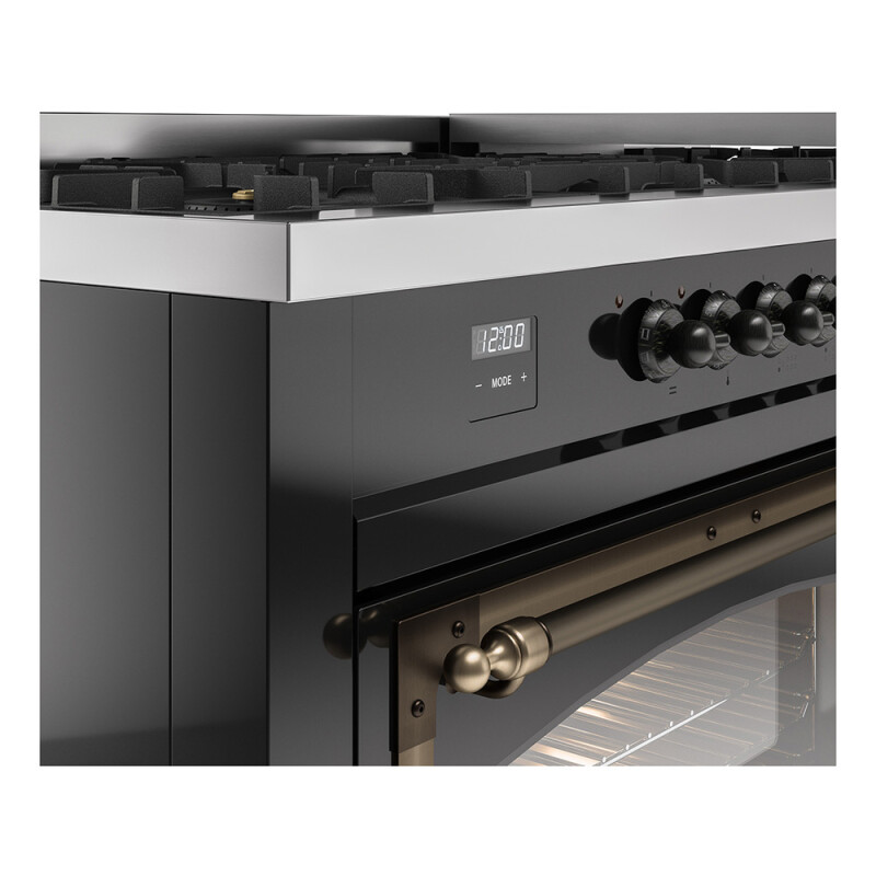 Nostalgie II Noblesse 60 inch Dual Fuel Range UN60FNMPBKBLP