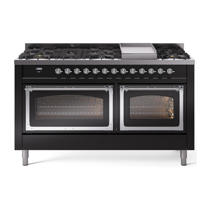 Nostalgie II Noblesse 60 inch Dual Fuel Range UN60FNMPBKC