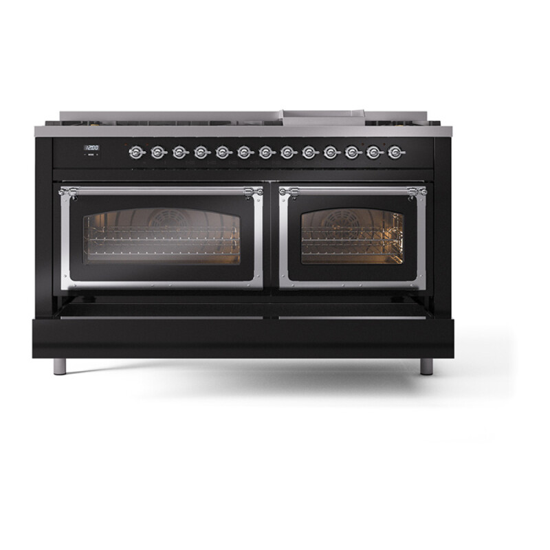 Nostalgie II Noblesse 60 inch Dual Fuel Range UN60FNMPBKC