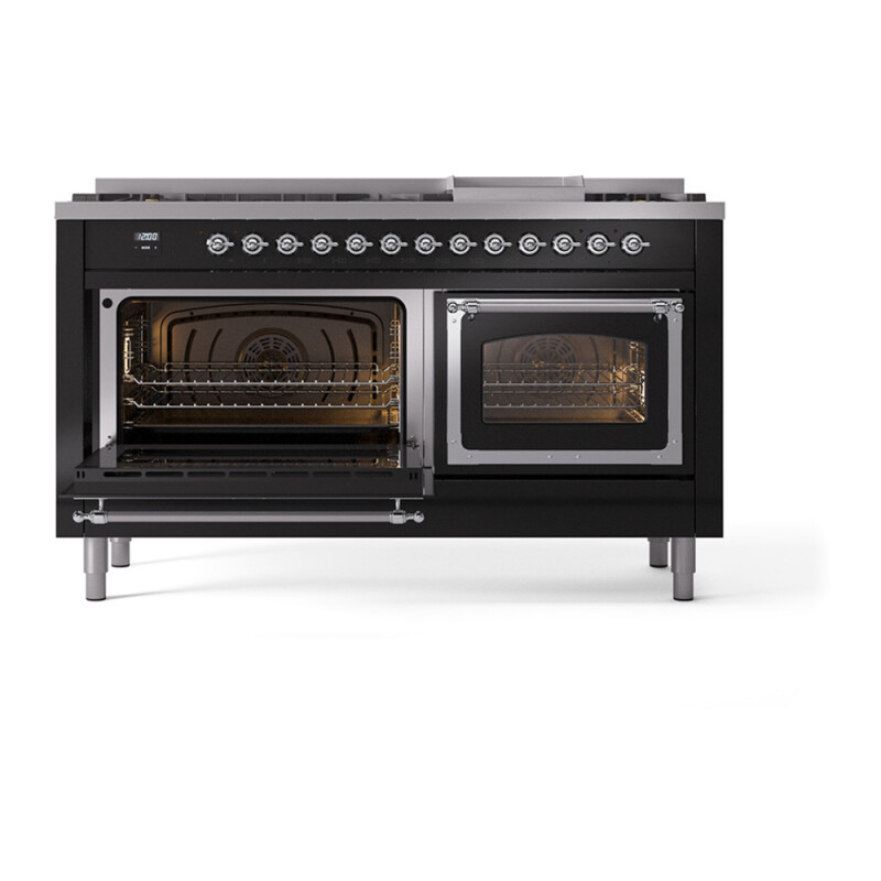 Nostalgie II Noblesse 60 inch Dual Fuel Range UN60FNMPBKCLP