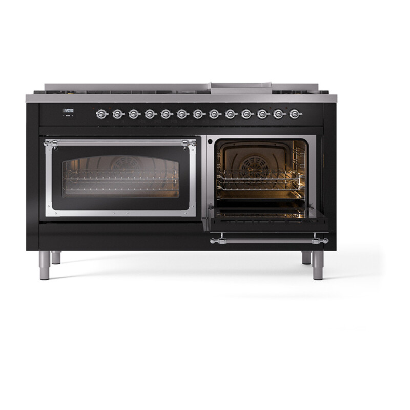 Nostalgie II Noblesse 60 inch Dual Fuel Range UN60FNMPBKCLP