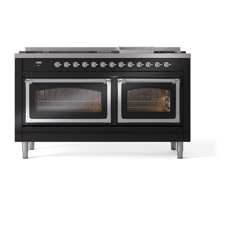 Nostalgie II Noblesse 60 inch Dual Fuel Range UN60FNMPBKCLP