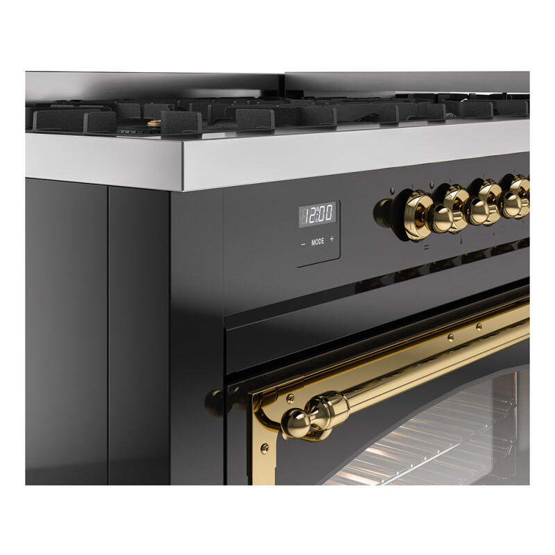 Nostalgie II Noblesse 60 inch Dual Fuel Range UN60FNMPBKG