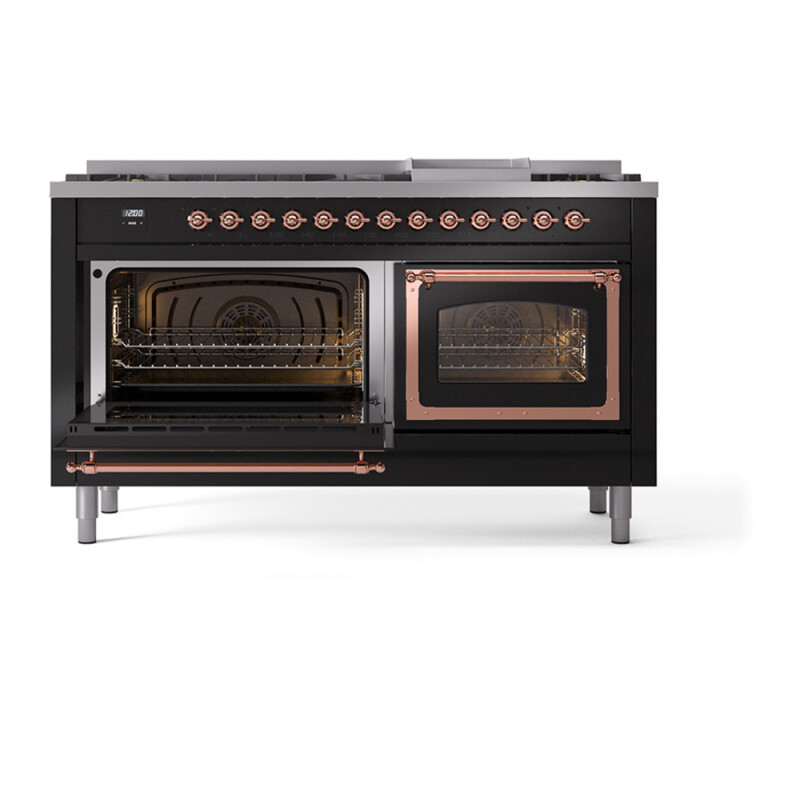 Nostalgie II Noblesse 60 inch Dual Fuel Range UN60FNMPBKP