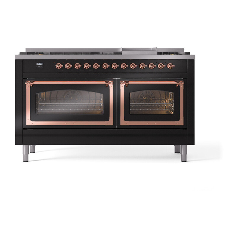 Nostalgie II Noblesse 60 inch Dual Fuel Range UN60FNMPBKP