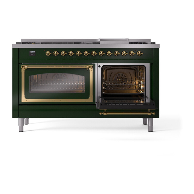 Nostalgie II Noblesse 60 inch Dual Fuel Range UN60FNMPEGG