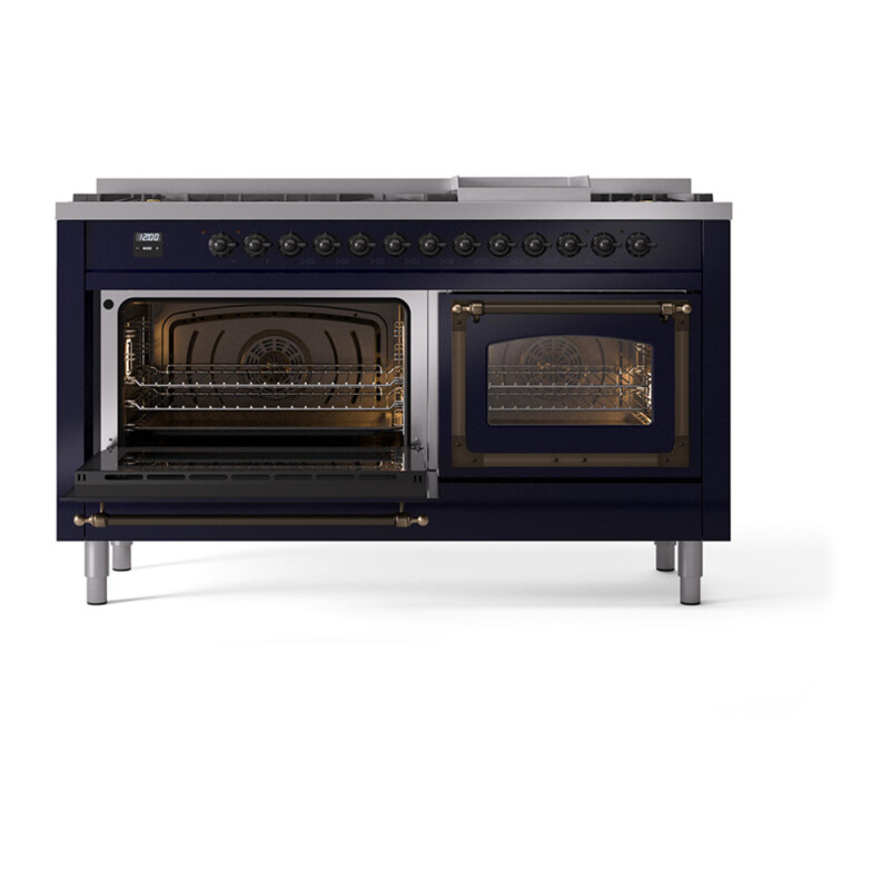 Nostalgie II Noblesse 60 inch Dual Fuel Range UN60FNMPMBB