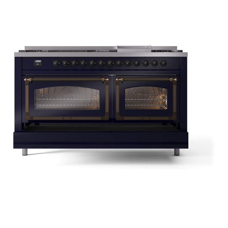 Nostalgie II Noblesse 60 inch Dual Fuel Range UN60FNMPMBB