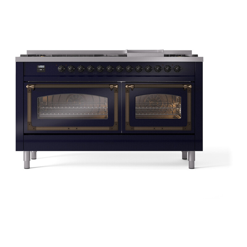 Nostalgie II Noblesse 60 inch Dual Fuel Range UN60FNMPMBBLP