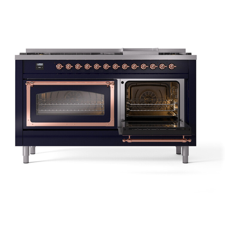 Nostalgie II Noblesse 60 inch Dual Fuel Range UN60FNMPMBPLP