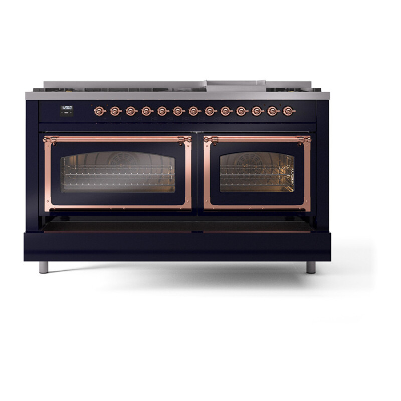 Nostalgie II Noblesse 60 inch Dual Fuel Range UN60FNMPMBPLP
