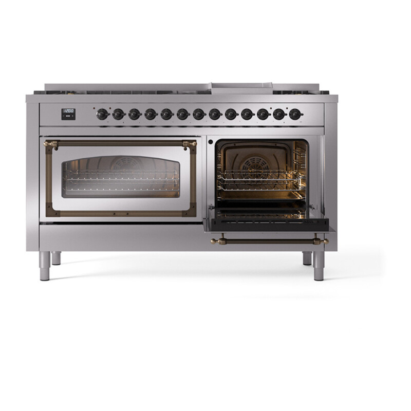 Nostalgie II Noblesse 60 inch Dual Fuel Range UN60FNMPSSB
