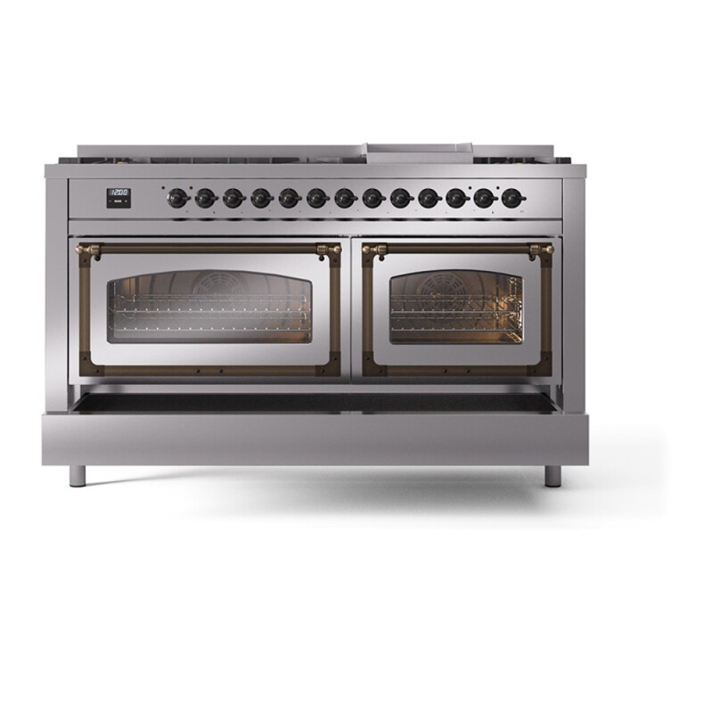 Nostalgie II Noblesse 60 inch Dual Fuel Range UN60FNMPSSB