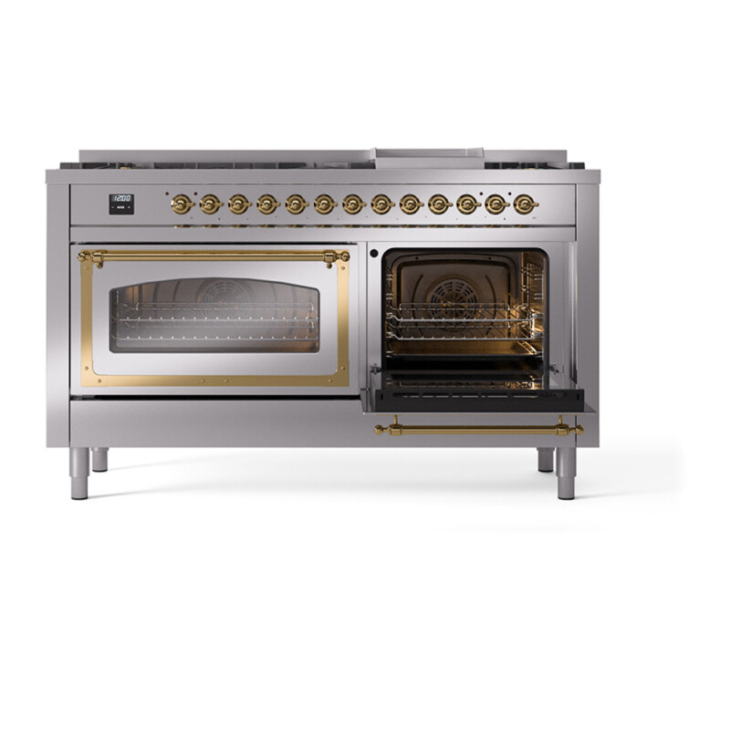 Nostalgie II Noblesse 60 inch Dual Fuel Range UN60FNMPSSG