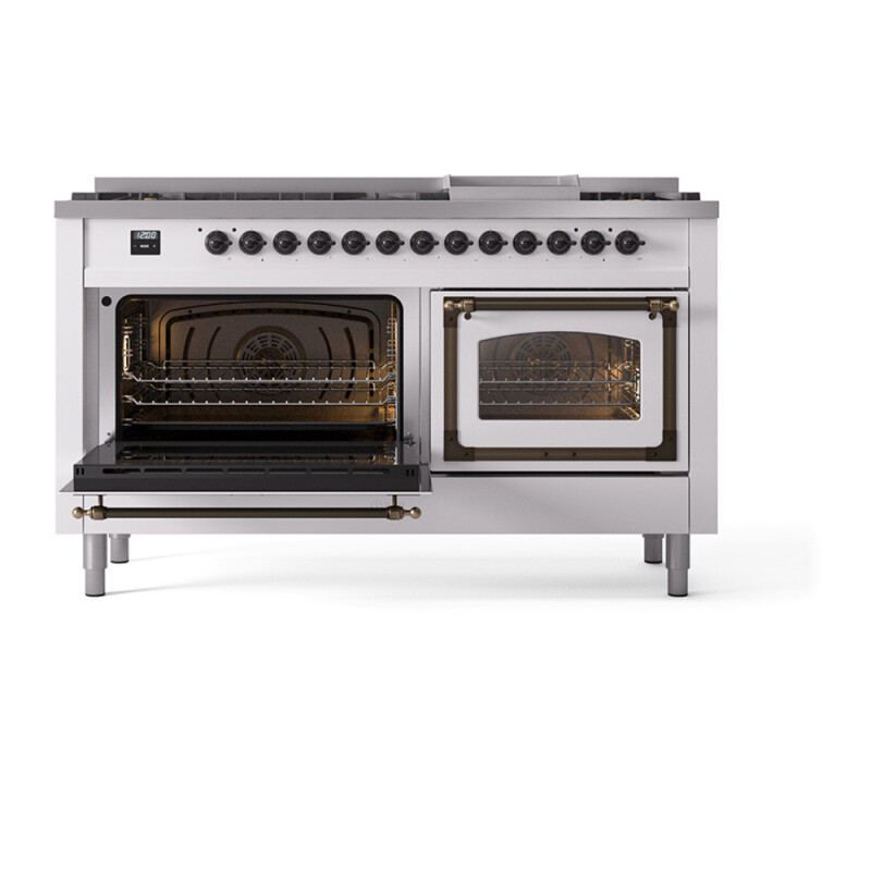 Nostalgie II Noblesse 60 inch Dual Fuel Range UN60FNMPWHB